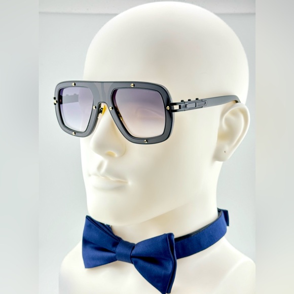 DITA Sunglasses with Black Frame and Gold Details - Picture 4 of 16